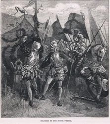 Soldaten der Tudor-Zeit